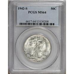 1942-S 50C MS64 PCGS