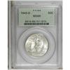 Image 1 : 1943-D 50C MS66 PCGS
