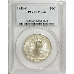 1943-S 50C MS66 PCGS