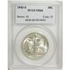 Image 1 : 1943-S 50C MS66 PCGS