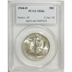 1944-D 50C MS66 PCGS