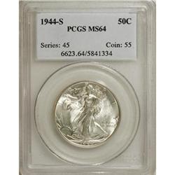 1944-S 50C MS64 PCGS