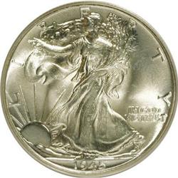 1945 50C MS66 PCGS