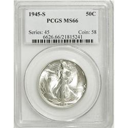 1945-S 50C MS66 PCGS