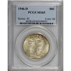 1946-D 50C MS65 PCGS