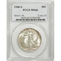 1946-S 50C MS66 PCGS