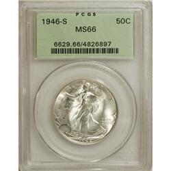 1946-S 50C MS66 PCGS