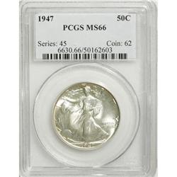 1947 50C MS66 PCGS