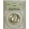 Image 1 : 1947 50C MS66 PCGS