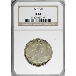 1942 50C PR64 NGC