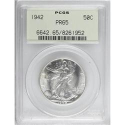 1942 50C PR65 PCGS