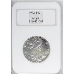 1942 50C PR65 NGC