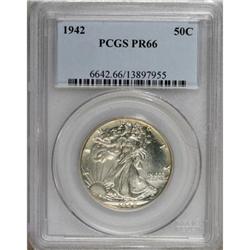 1942 50C PR66 PCGS