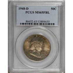 1948-D 50C Full Bell Lines MS65 PCGS