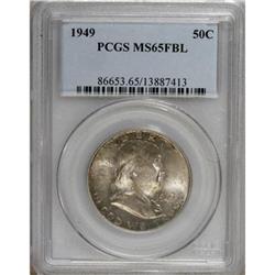 1949 50C Full Bell Lines MS65 PCGS