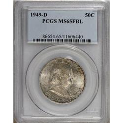 1949-D 50C Full Bell Lines MS65 PCGS