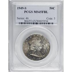 1949-S 50C Full Bell Lines MS65 PCGS