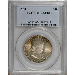 1950 50C Full Bell Lines MS65 PCGS