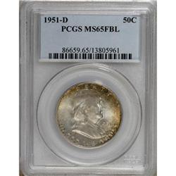 1951-D 50C Full Bell Lines MS65 PCGS