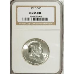 1952-S 50C Full Bell Lines MS65 NGC