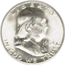 1954-S 50C Full Bell Lines MS65 PCGS