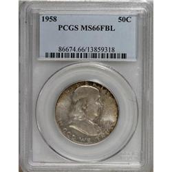 1958 50C Full Bell Lines MS66 PCGS