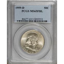 1959-D 50C Full Bell Lines MS65 PCGS