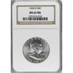 1960-D 50C Full Bell Lines MS65 NGC