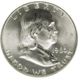 1960-D 50C Full Bell Lines MS65 NGC