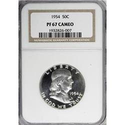 1954 50C Cameo PR67 NGC