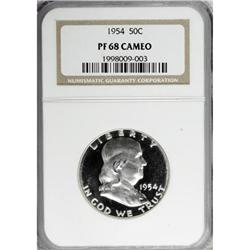 1954 50C Cameo PR68 NGC