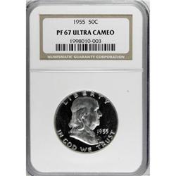 1955 50C Deep Cameo PR67 NGC