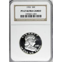 1955 50C Deep Cameo PR67 NGC