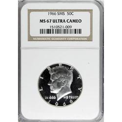 1966 50C SMS Deep Cameo MS67 NGC