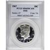 Image 3 : 1967 50C SMS Deep Cameo MS65 PCGS