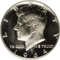 1964 50C Deep Cameo PR68 PCGS