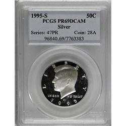 1995-S 50C Silver Deep Cameo PR69 PCGS