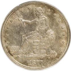 1877-S T$1 AU58 ANACS