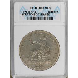 1878-S T$1 XF40 ANACS