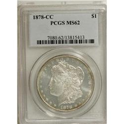 1878-CC $1 MS62 PCGS