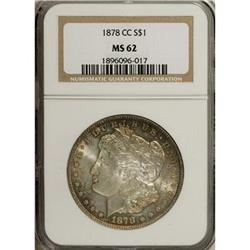 1878-CC $1 MS62 NGC