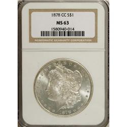 1878-CC $1 MS63 NGC