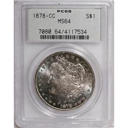 1878-CC $1 MS64 PCGS
