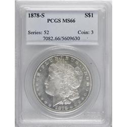 1878-S $1 MS66 PCGS