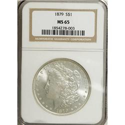 1879 $1 MS65 NGC