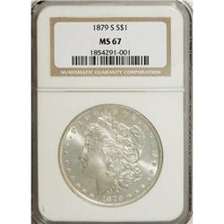 1879-S $1 MS67 NGC
