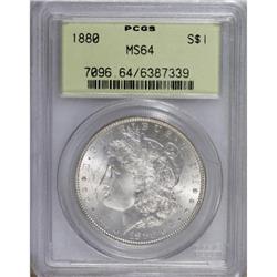 1880 $1 MS64 PCGS