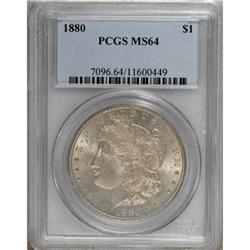 1880 $1 MS64 PCGS