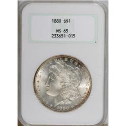 1880 $1 MS65 NGC
