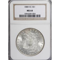 1880-CC $1 MS64 NGC